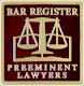 Bar Register Preeminent Lawyers